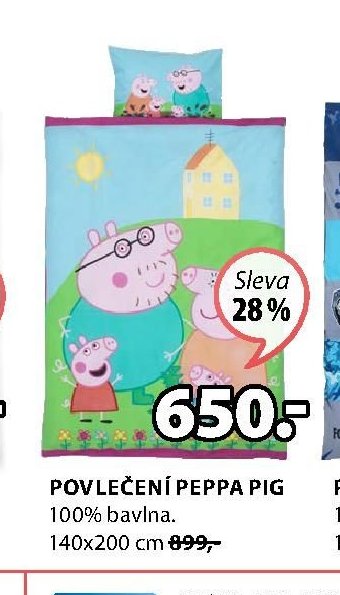 POVLEČENÍ PEPPA PIG