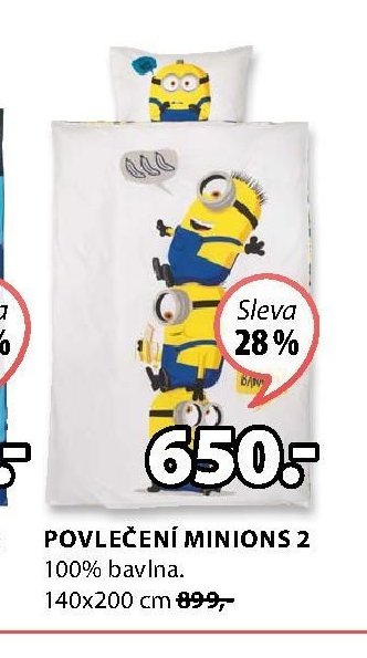 POVLEČENÍ MINIONS 2