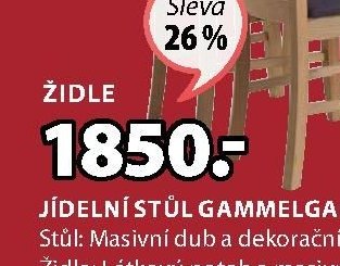 Židle GAMMELGAB