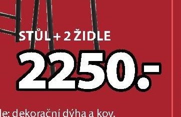 Jídelní sestava GADSTRUP