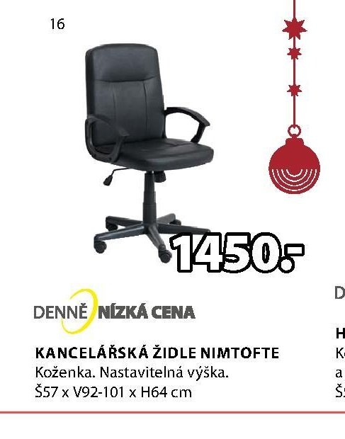 KANCELÁŘSKÁ ŽIDLE NIMTOFTE
