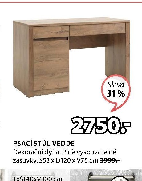 PSACÍ STŮL VEDDE
