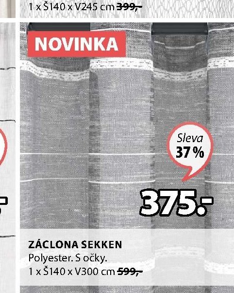 ZÁCLONA SEKKEN