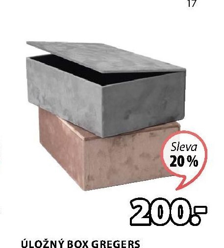 ÚLOŽNÝ BOX GREGERS