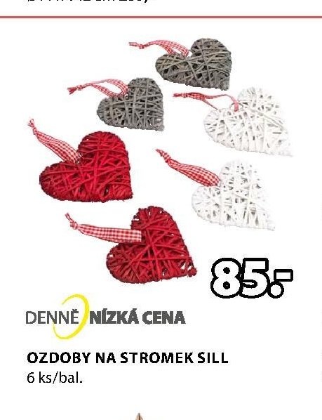 OZDOBY NA STROMEK SILL