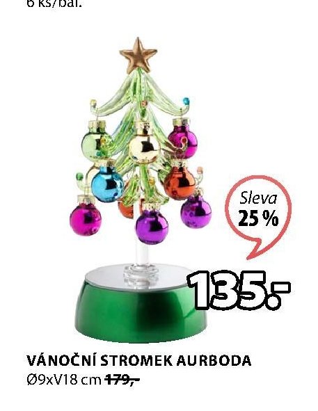 VÁNOČNÍ STROMEK AURBODA