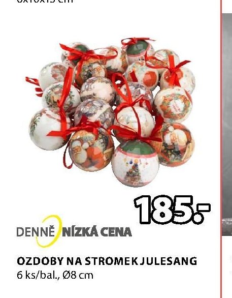 OZDOBY NA STROMEK JULESANG