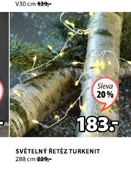 SVĚTELNÝ ŘETĚZ TURKENIT