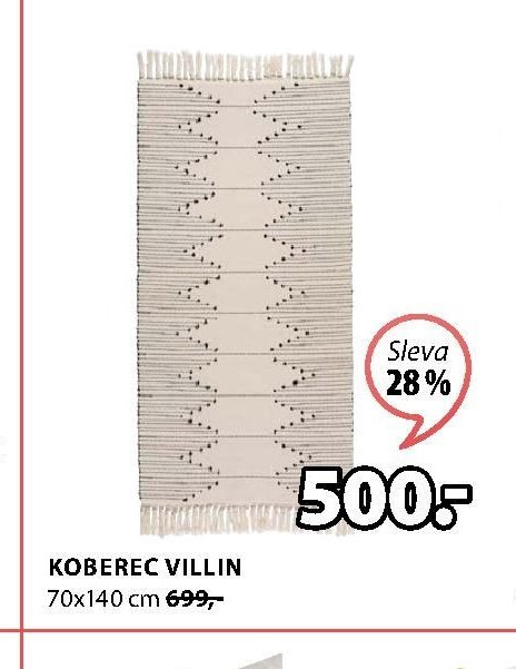 KOBEREC VILLIN 70x140 cm