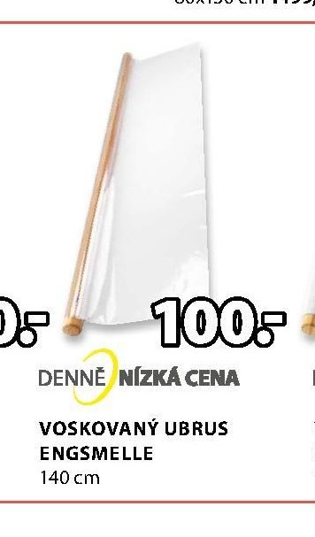 VOSKOVANÝ UBRUS ENGSMELLE 140 cm