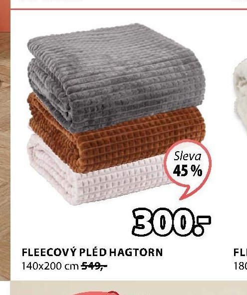Fleecový pléd HAGTORN