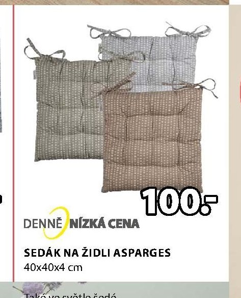 Sedák na židli ASPARGES