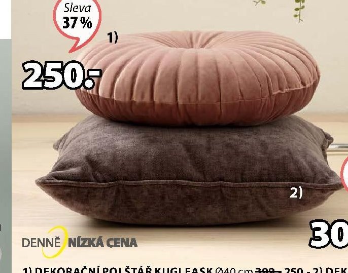 Dekorační polštář KUGLEASK