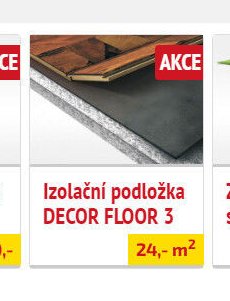 Izolační podložka DECOR FLOOR 3