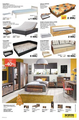 akční leták Sconto nábytek 27.11.2020-27.12.2020