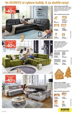 akční leták Sconto nábytek 27.11.2020-27.12.2020