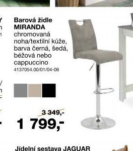 Barová židle MIRANDA