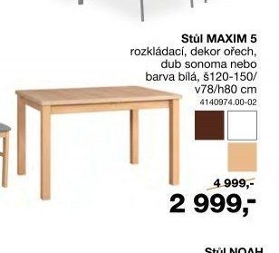 Stůl MAXIM 5