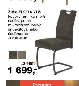 Židle FLORA VI S
