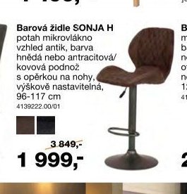 Barová židle SONJA H