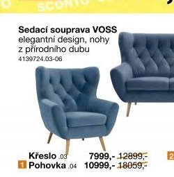 Sedací souprava VOSS