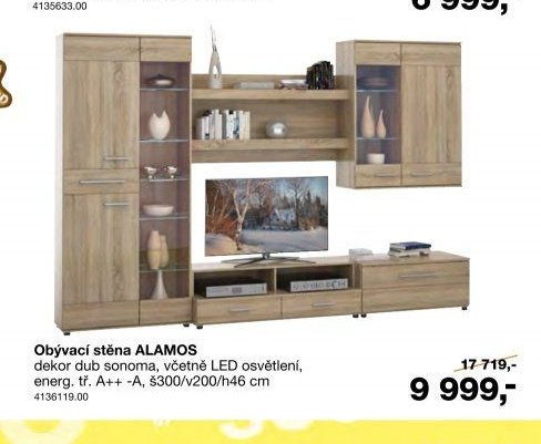 Obývací stěna ALAMOS
