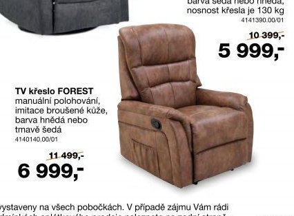 TV křeslo FOREST