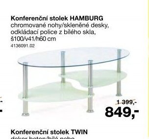 Konferenční stolek HAMBURG