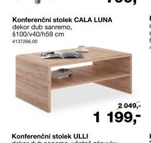 Konferenční stolek CALA LUNA