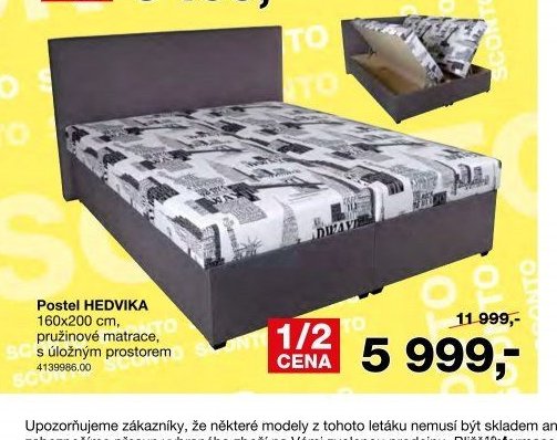 Postel HEDVIKA