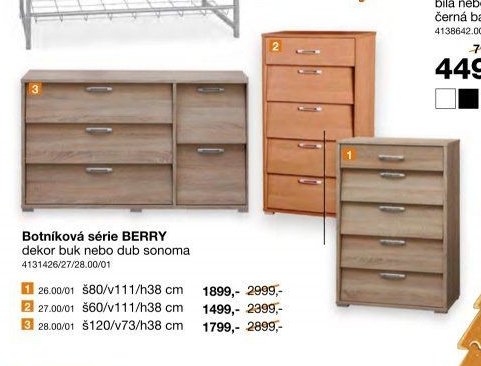 Botníková série BERRY