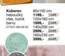 Koberec heboučký