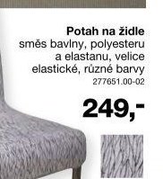 Potah na židle