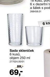 Sada skleniček