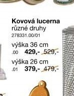 Kovová lucerna