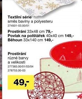 Textilní série