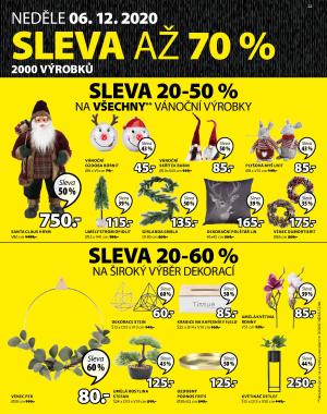 akční leták Jysk 25.11.2020-9.12.2020