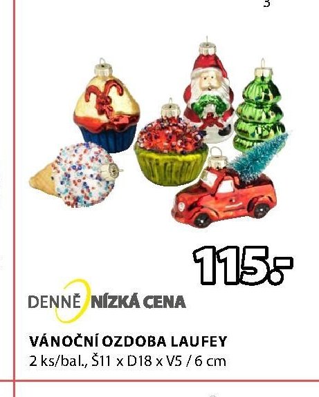 VÁNOČNÍ OZDOBA LAUFEY