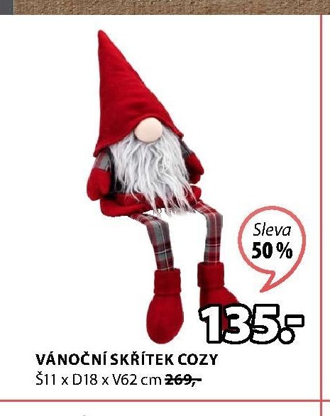 VÁNOČNÍ SKŘÍTEK COZY