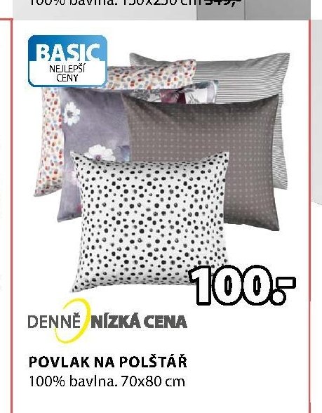 POVLEČENÍ NA POLŠTÁŘ (BASIC)
