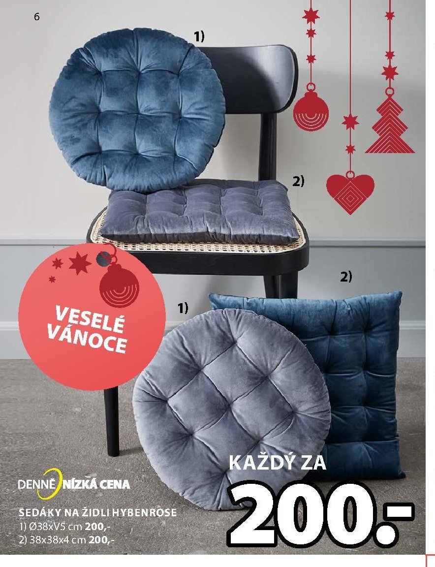 SEDÁKY NA ŽIDLI HYBENROSE
