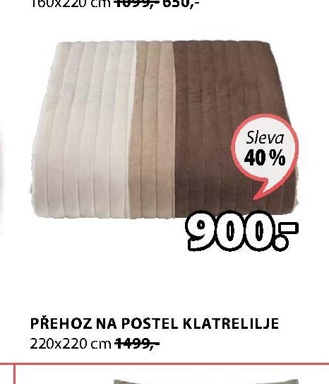 PŘEHOZ NA POSTEL KLATRELILJE