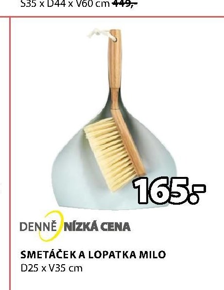 SMETÁČEK A LOPATKA MILO