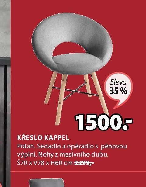 Křeslo KAPPEL