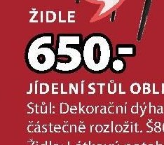 ŽIDLE JONSTRUP