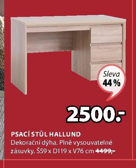 Psací stůl HALLUND