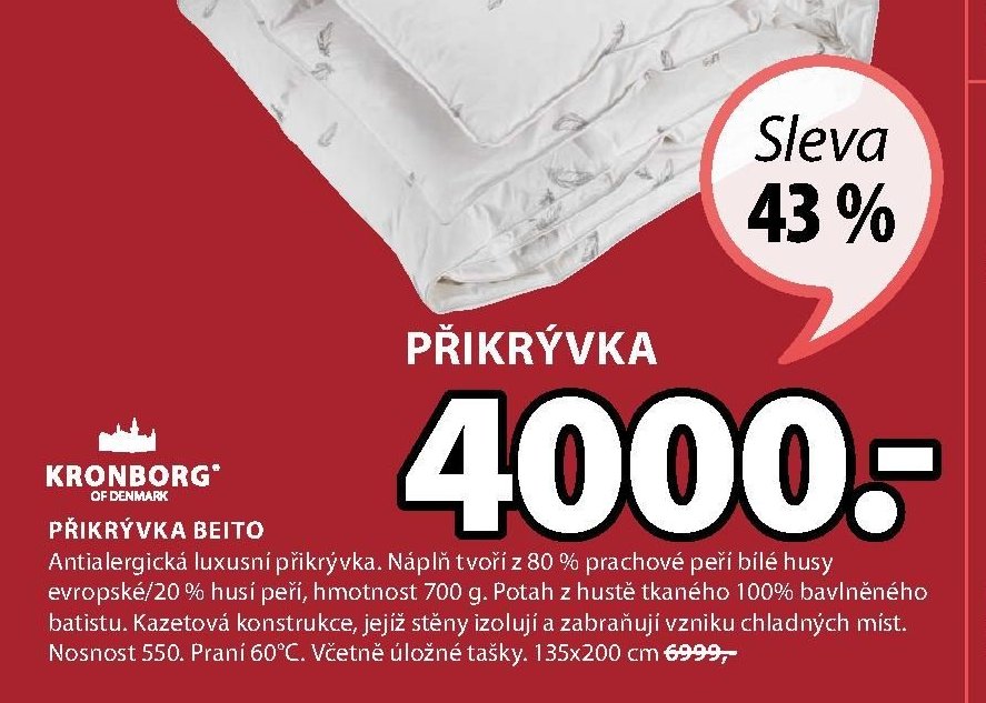 přikrývka BEITO