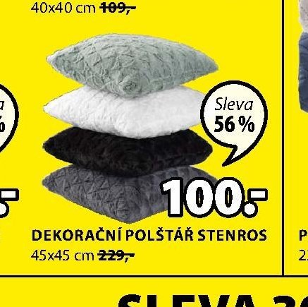 DEKORAČNÍ POLŠTÁŘ STENROS