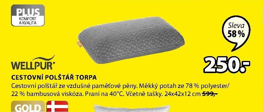 CESTOVNÍ POLŠTÁŘ TORPA