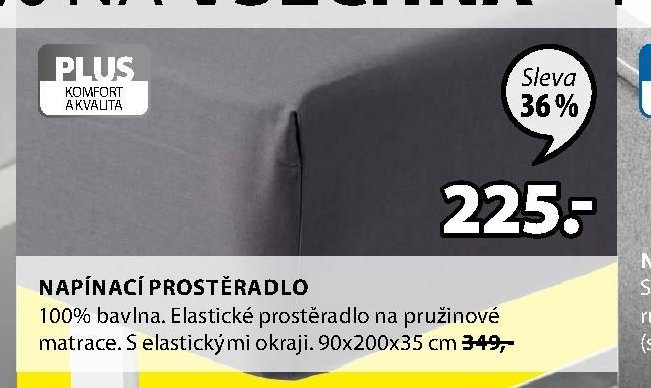 NAPÍNACÍ PROSTĚRADLO